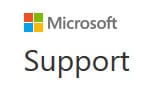 Microsoft support