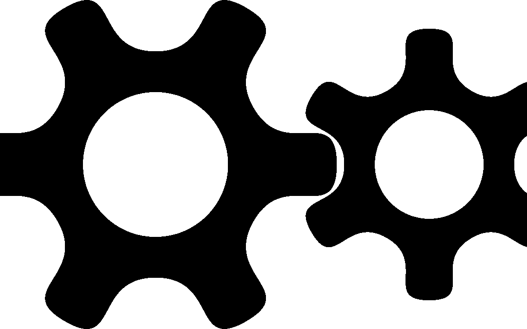 Free gear machine mesh vector